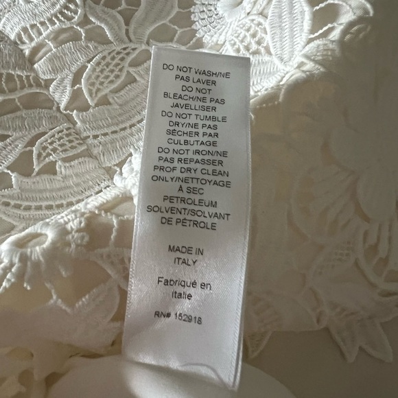 Carolina Herrera Square Neck Mini Dress in White - Picture 15 of 16